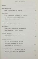German Fairy Tales GRIMM Marchen Psychology Alcohol Freud Magic Folklore Hoffman