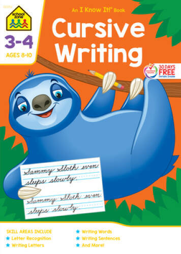 Cursive Writing Grades 3-4 – Perfect Paperback By Carolyn Dywer – GOOD
