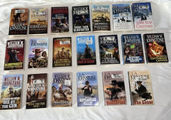 William W. Johnstone Western Paperback Books Multiple Titles Reading Lot Of 20