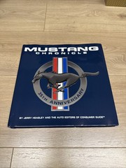 Mustang Chronicle 35th Anniversary by Jerry Heasley (Hardcover) LIKE NEW