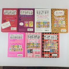 Lot of 7 Dork Diaries by Rachel Renee Russell Hardcover 1 2 4 9 10 13 15