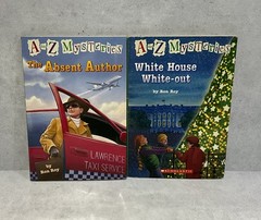 A to Z Mysteries Book Lot of 10 Ron Roy Paperback Chapter Books