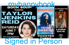 SIGNED Atmosphere : A Love Story by Taylor Jenkins Reid, autoghraphed, new, Love
