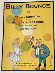 Billy Bounce W W Denslow Early Donohue Edition c1921 Color Plates Illustrated Oz