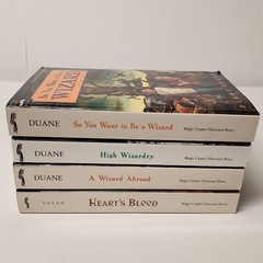 Young Wizard Series Diane Duane Heart’s Blood Jane Yolen Magic Carpet Books