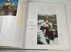 Lighthouses LARGE 12.5 x 11 in HARDCOVER by F. Ross Holland – 1995 Metro Books