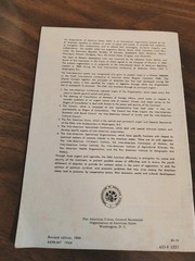 Bananas, Pan American Union Organization Of American States, 1964, 1966