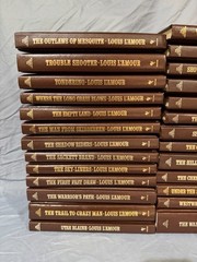 Louis L’Amour Leather Books Western (Choose Your Title)