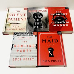Book of the Month BOTM Hardcover Choose Your Title Fiction Thriller Bundle Lot