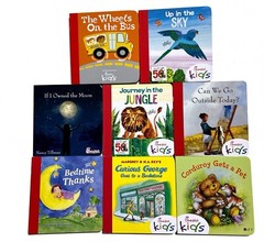 Mixed Set Of 8 Mini Board Books Chick-Fil-A 4 in. Baby Toddler Stocking Stuffer