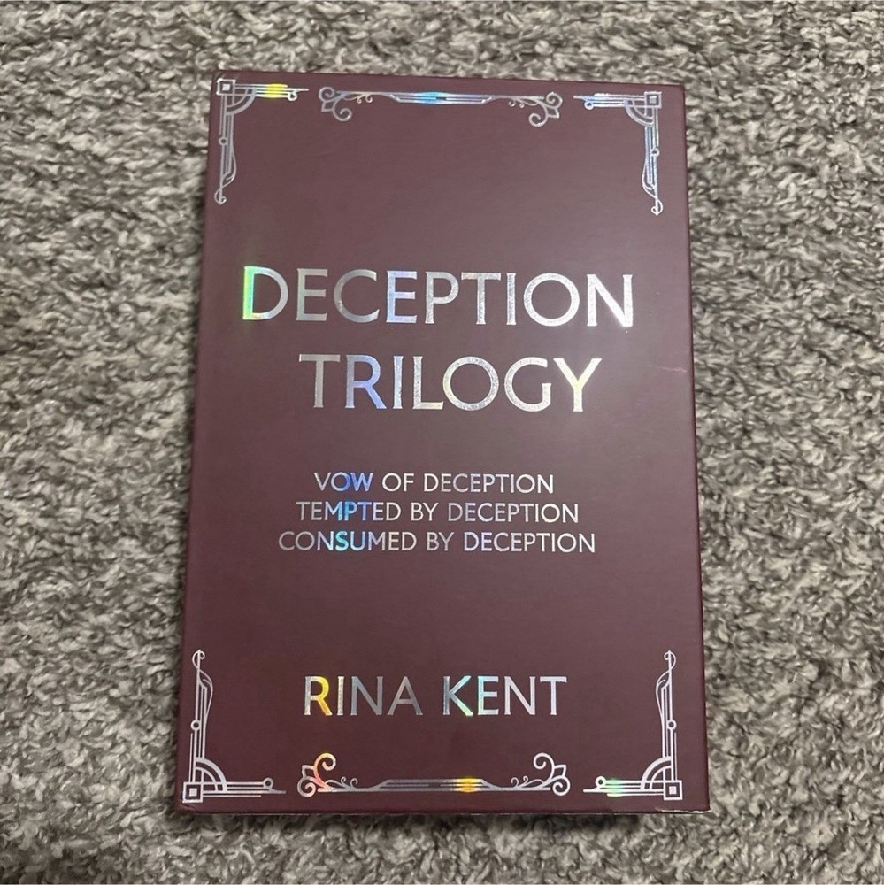 Rina Kent Deception Trilogy Books for days crate