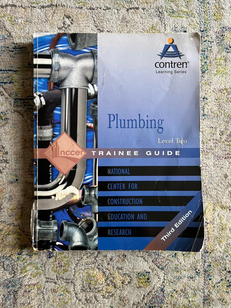Plumbing Book Trainee Guide Level 2 by NCCER (Trade Paperback) 3rd Edition