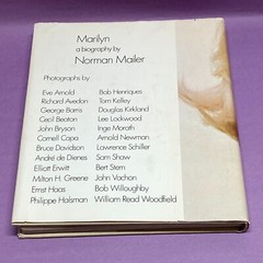 Marilyn: A Biography By Norman Mailer 1973 – With Photos (Marilyn Monroe) HC