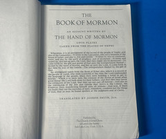 1995 EXTRA LARGE Book of Mormon LDS PB 12 x 8.5 inches