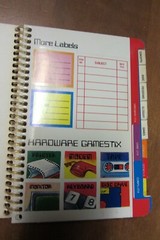 Computer Tools 1984 Spindex Stickers Graphics Programming Chart oop MAC rare 1st