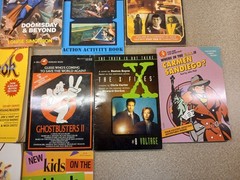 Huge Lot (46) Of Vintage 60s-90s Kids Books. Jurassic Park, Stars Wars Etc.
