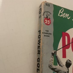 Ben Hogan’s Power Golf Pocket Book 120 Self-Teaching Drawings – 6th Print 1957