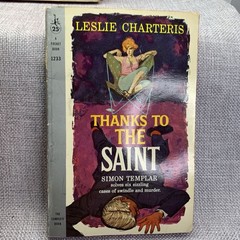 The Saint 6 book lot by Leslie Charteris Vintage 1930s 60s Paperbacks