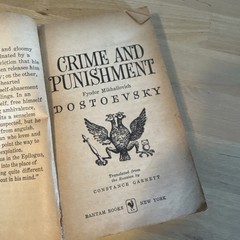 Crime and Punishment Fyodor Mikhailovich Dostoevsky 1958 A Bantam Book