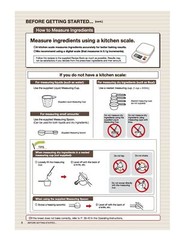 ZOJIRUSHI BB-SSC10 Recipes Book 38 Page Beautiful COLOR Print Tough Wire Binding