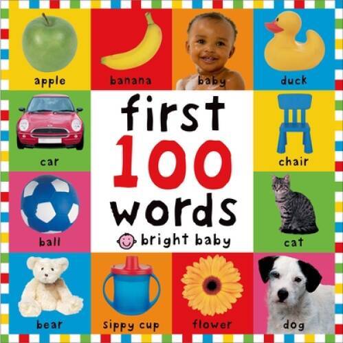 First 100 Words (Bright Baby) – Board book By Priddy, Roger – VERY GOOD
