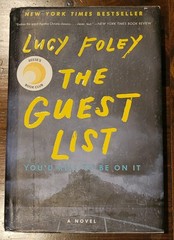 THE GUEST LIST: A NOVEL by Lucy Foley 1st US ed Hardcover & DJ 2020 Excellent