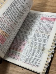 Holy Bible – KJV – National Bible Press 1973 – Large Print Crystal Clear Type Ta
