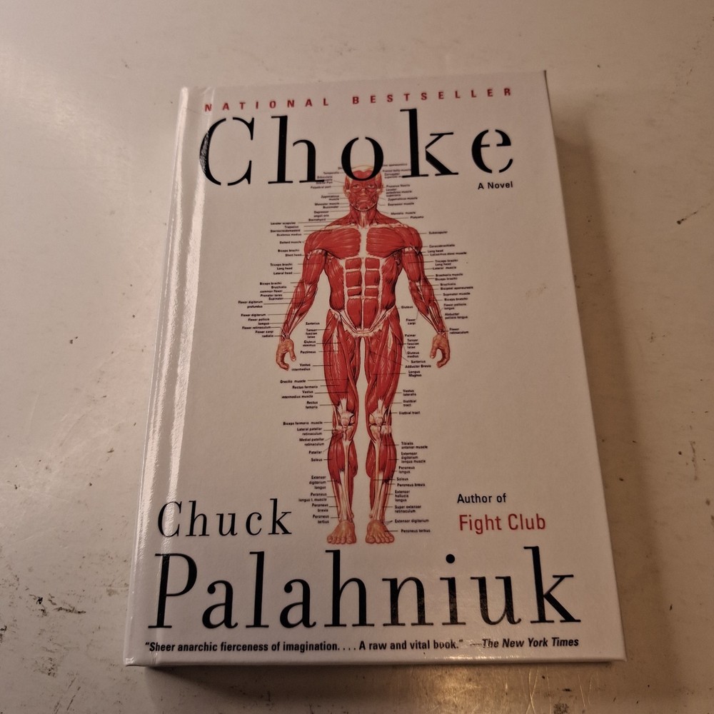 CHOKE Chuck Palahniuk TURTLEBACK Library Binding Edition HARDCOVER Rare