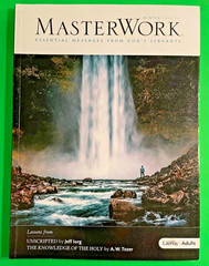 Mixed lot of 8 2018-2024 MasterWork Qrtly Bible studies (pb) from Lifeway