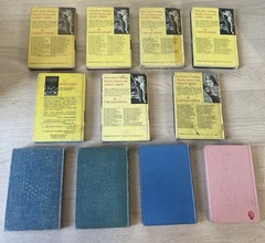 VTG Lot of 11 Nancy Drew Mystery Matte Cover HC Books Carolyn Keene 1930s-1960s