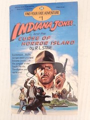1-7 and 9 Indiana Jones Find Your Fate Adventure books