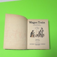 Whitman Publishing Company Wagon Train HC 1959 Troy Nesbit Illus John Ushler