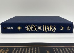 Den of Liars – Jessica S Olson | SIGNED | Hardback | Very Good