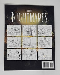 Little Nightmares Coloring Book 30 Pages Aaron Alexovich Cover Unused