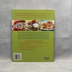 Cooking Light Fresh Food Fast Cookbook 368 Pages Healthy Quick Recipes VG
