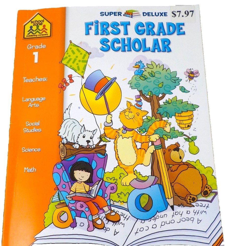 Super Deluxe 1st Grade Scholar By School Zone Publishing Co. (crate-32-1400