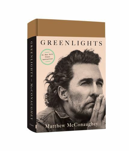 Matthew McConaughey~GREENLIGHTS~SIGNED 1ST/DJ~NICE COPY