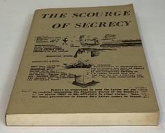 The Scourge of Secrecy by Richard Harger – government secrecy conspiracy 1980 pb