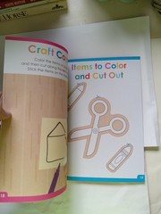 Scholastic Scissor Skills Cut-and-Paste Activity Book Ages 4-8 Illustrated