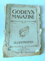 Antique October 1894 Godey’s Magazine Fashion, Advertisements, Short Stories