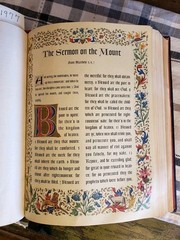 BIG Bible Authorized King James Version Rembrandt Edition Illustrated HC 1977