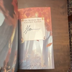 Autumn’s Tithe by Hannah Parker Signed Exclusive Special Edition Hardcover