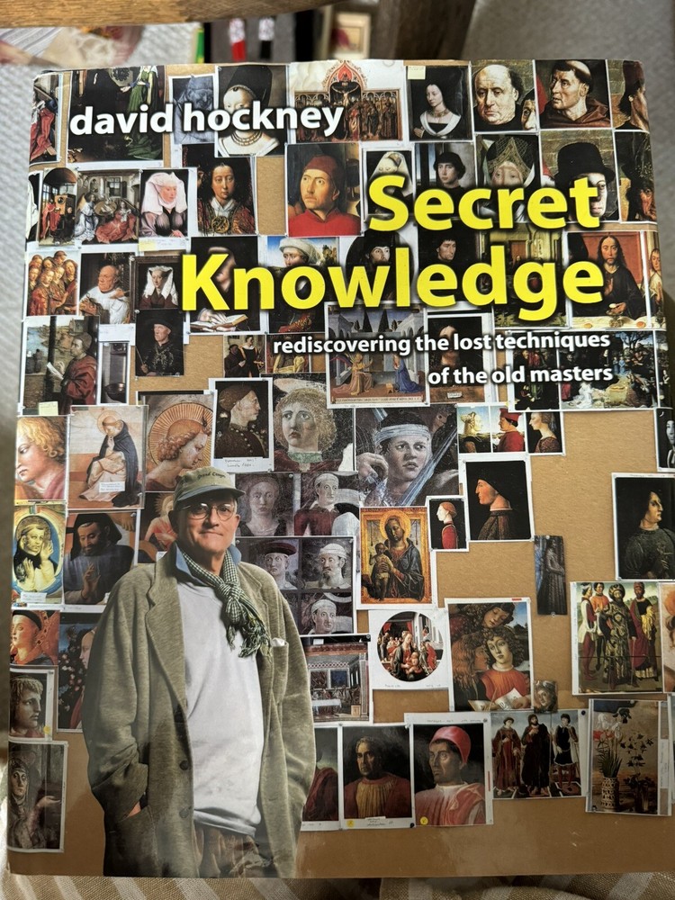 David Hockney SECRET KNOWLEDGE art Book , 296 Pages. 2001