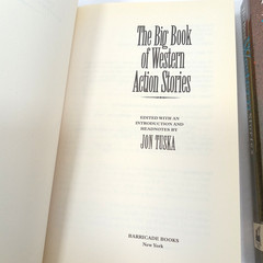 Big Book of Western Action Stories, Best Western Stories Hardcovers Dust Jackets