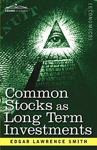 Common Stocks as Long Term Investments New 9781616407445 Fast Free Shipping-,
