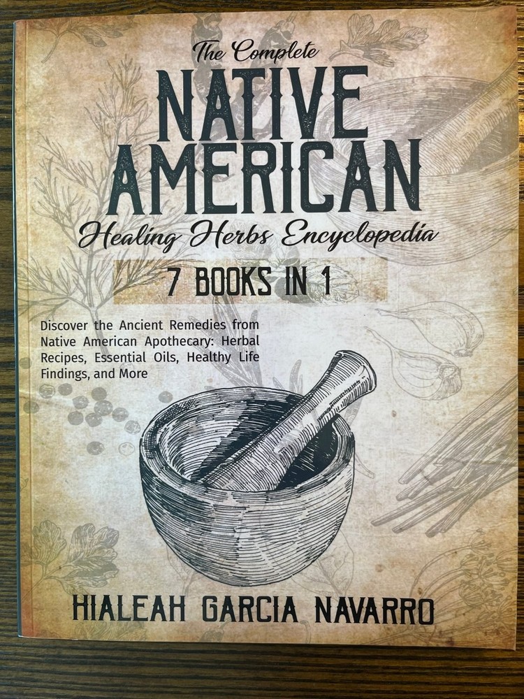 Native American Healing Herbs Encyclopedia 7 Books in 1 Herbal Remedies :VG