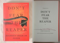 Signed 1st Ed DON’T FEAR THE REAPER Stephen Graham Jones HC/DJ INDIAN LAKE BOOK
