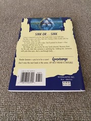 LN 1st print Goosebumps #56 The Curse of Camp Cold Lake w/att bookmark & cards