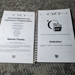 Cooking for a Cure 2008 Charity Cookbook Morris Press Recipes Spiral-bound