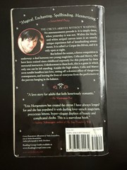 Night Circus : A Novel by Erin Morgenstern (2012, Trade Paperback)